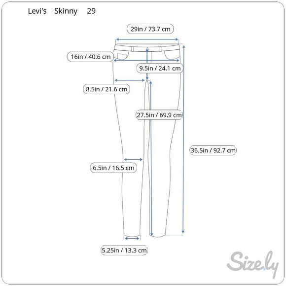 Levi's Slimming Skinny Jeans Size 29 Medium Wash Blue Denim 29X27.5 - Picture 2 of 15